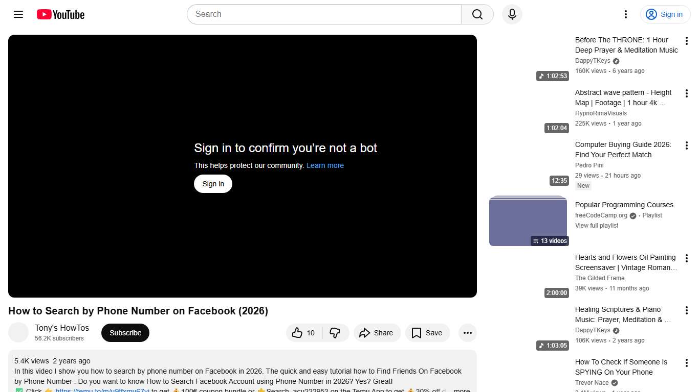 How to Search by Phone Number on Facebook (2026) - YouTube